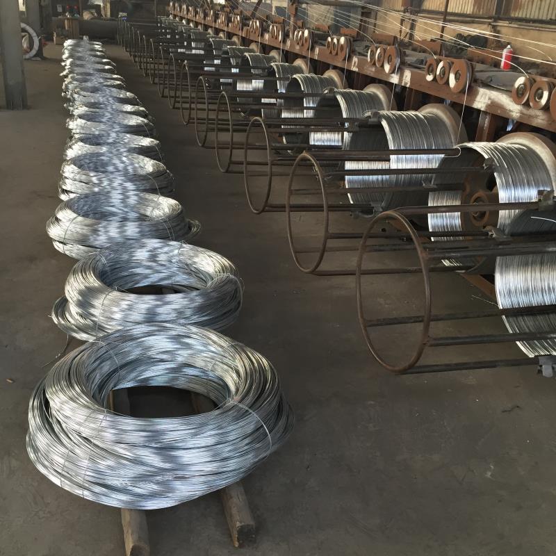 Galvanized wire,chain link fence wire,